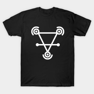 Earth, Alchemical Symbol Design White T-Shirt